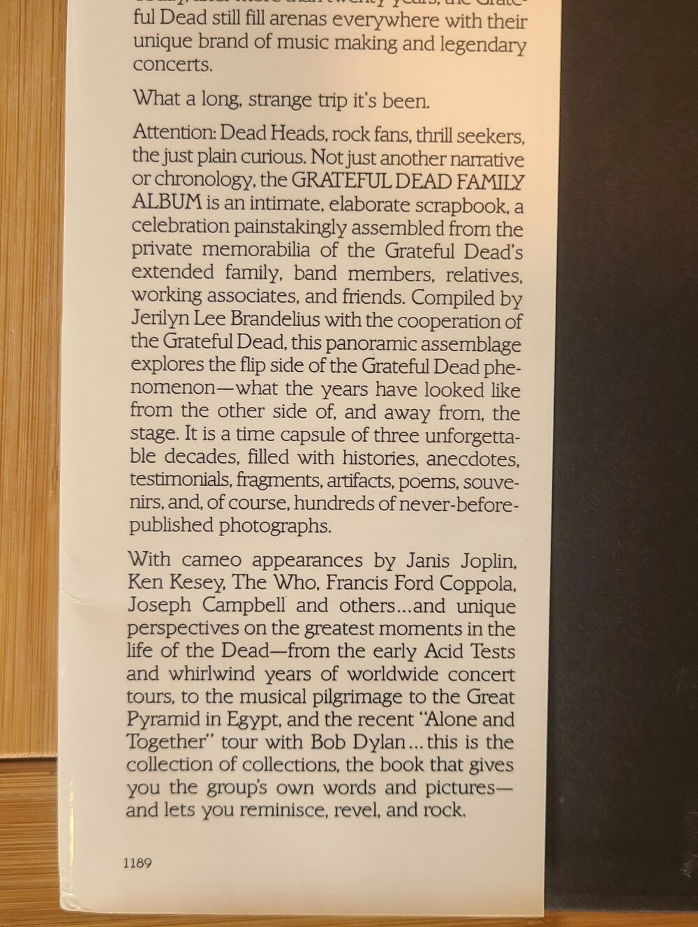 Grateful Dead Family Album Hardcover Book Special Edition Rolling Stone Magazine - Picture 6 of 16